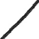 Hematite beads disc 2x1mm Black